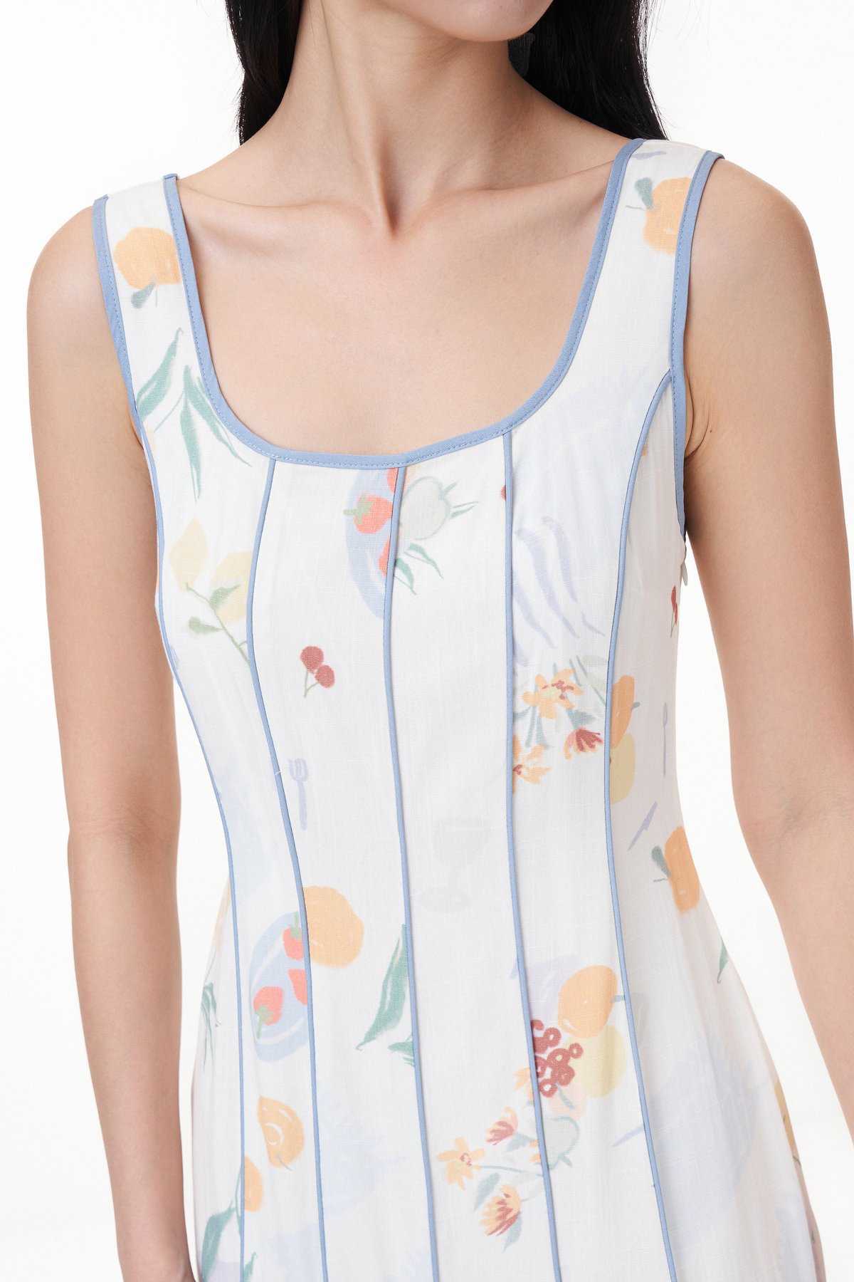 Khlole Contrast Trim Dress