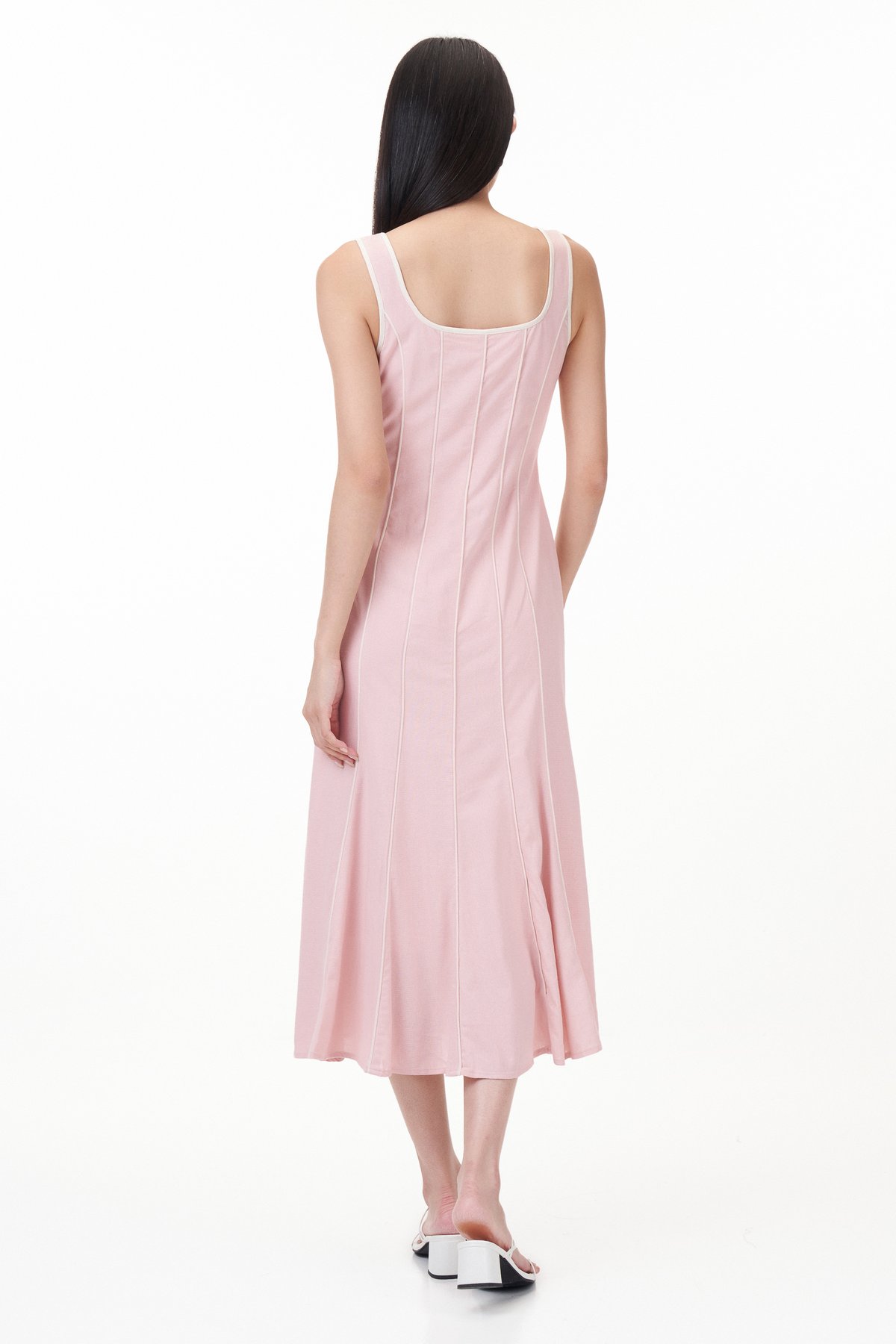 Khlole Contrast Trim Dress