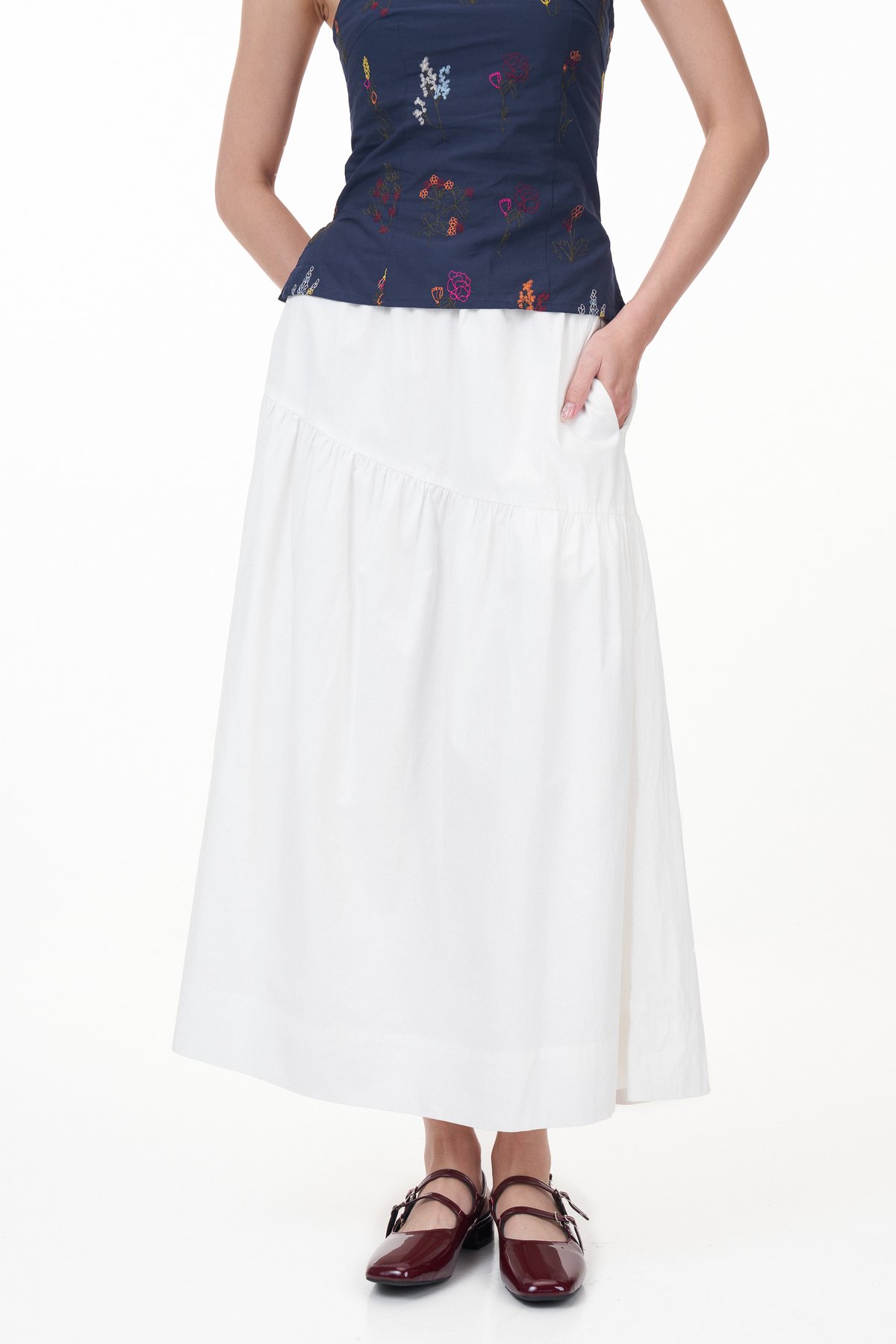 Maribel Tiered Skirt