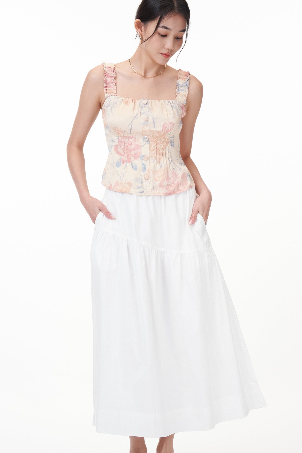 Maribel Tiered Skirt