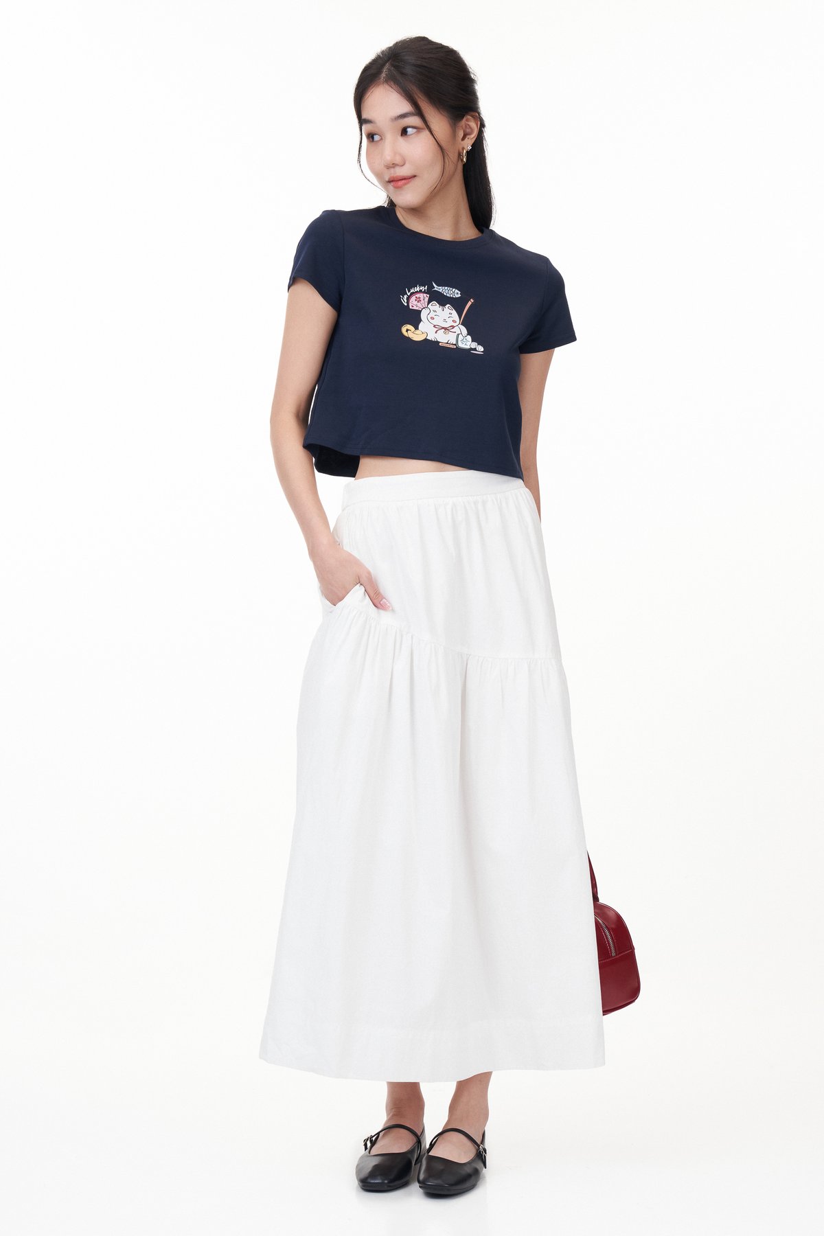 Maribel Tiered Skirt