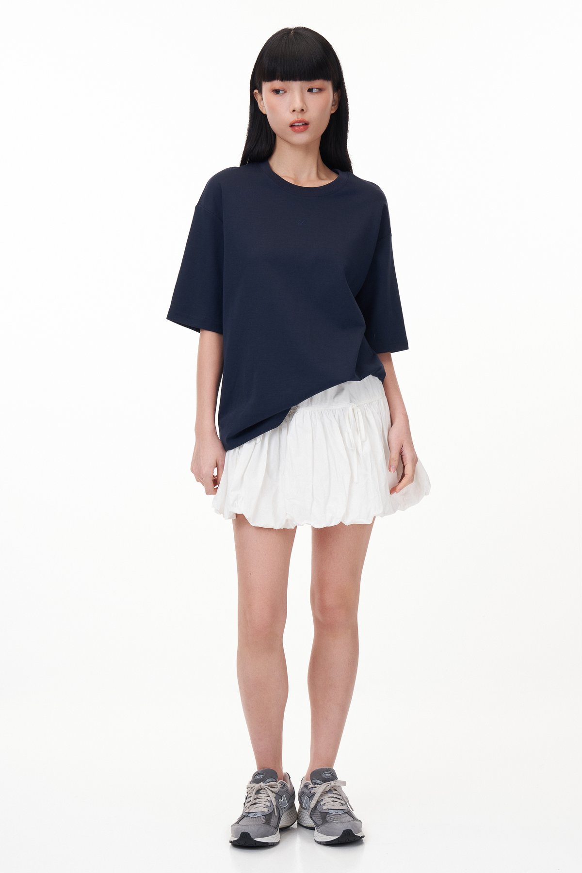 TCL X Kimberly Chan Golden Gatherings Tee (Unisex) in Navy