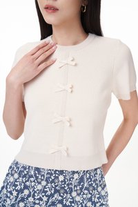 Aldina Ribbon Knit Top