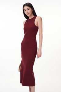 Soiree Knit Midi Dress
