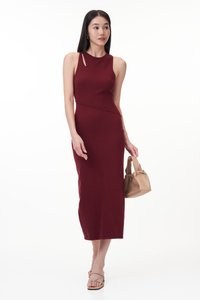 Soiree Knit Midi Dress