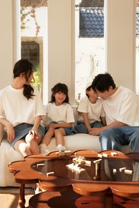  TCL X Kimberly Chan Golden Gatherings Tee (Kids) in White