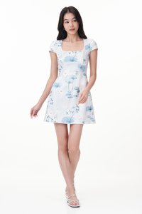 Danile Padded Dress Romper