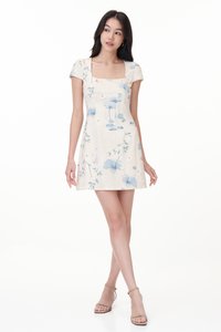 Danile Padded Dress Romper