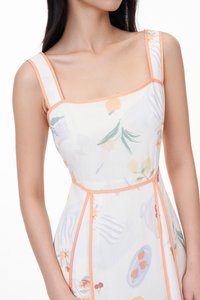 Darcie Contrast Trim Dress