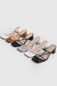 Fovina Square Sandals Mule (5cm)