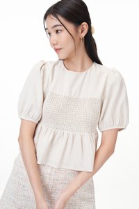 Keson Smocked Top