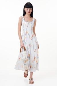 Khlole Contrast Trim Dress