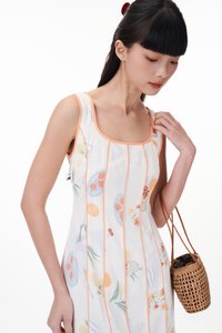 Khlole Contrast Trim Dress