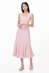 Khlole Contrast Trim Dress