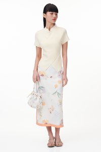 Lio Contrast Trim Skirt