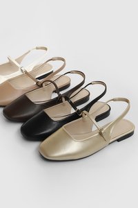 Nhibre Slingback Flats (1cm)