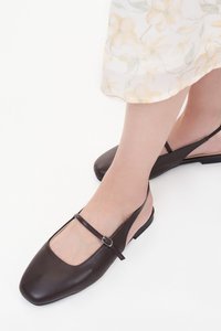 Nhibre Slingback Flats (1cm)