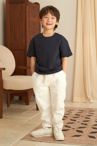 TCL X Kimberly Chan Golden Gatherings Tee (Kids) in Navy