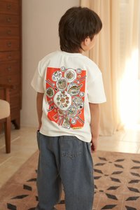  TCL X Kimberly Chan Golden Gatherings Tee (Kids) in White