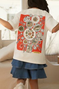  TCL X Kimberly Chan Golden Gatherings Tee (Kids) in White