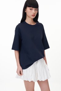 TCL X Kimberly Chan Golden Gatherings Tee (Unisex) in Navy
