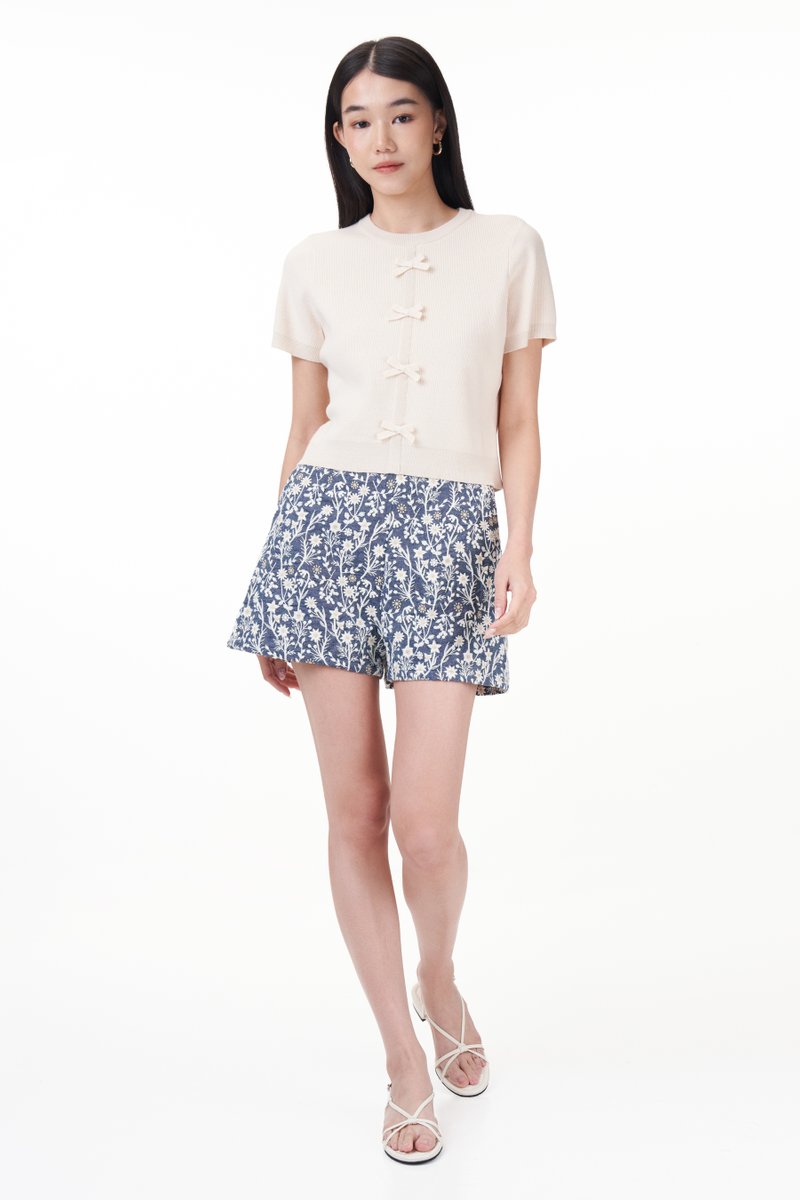 Aldina Ribbon Knit Top