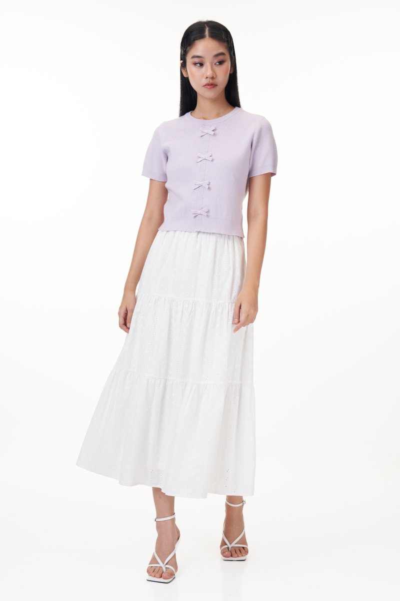 Aldina Ribbon Knit Top