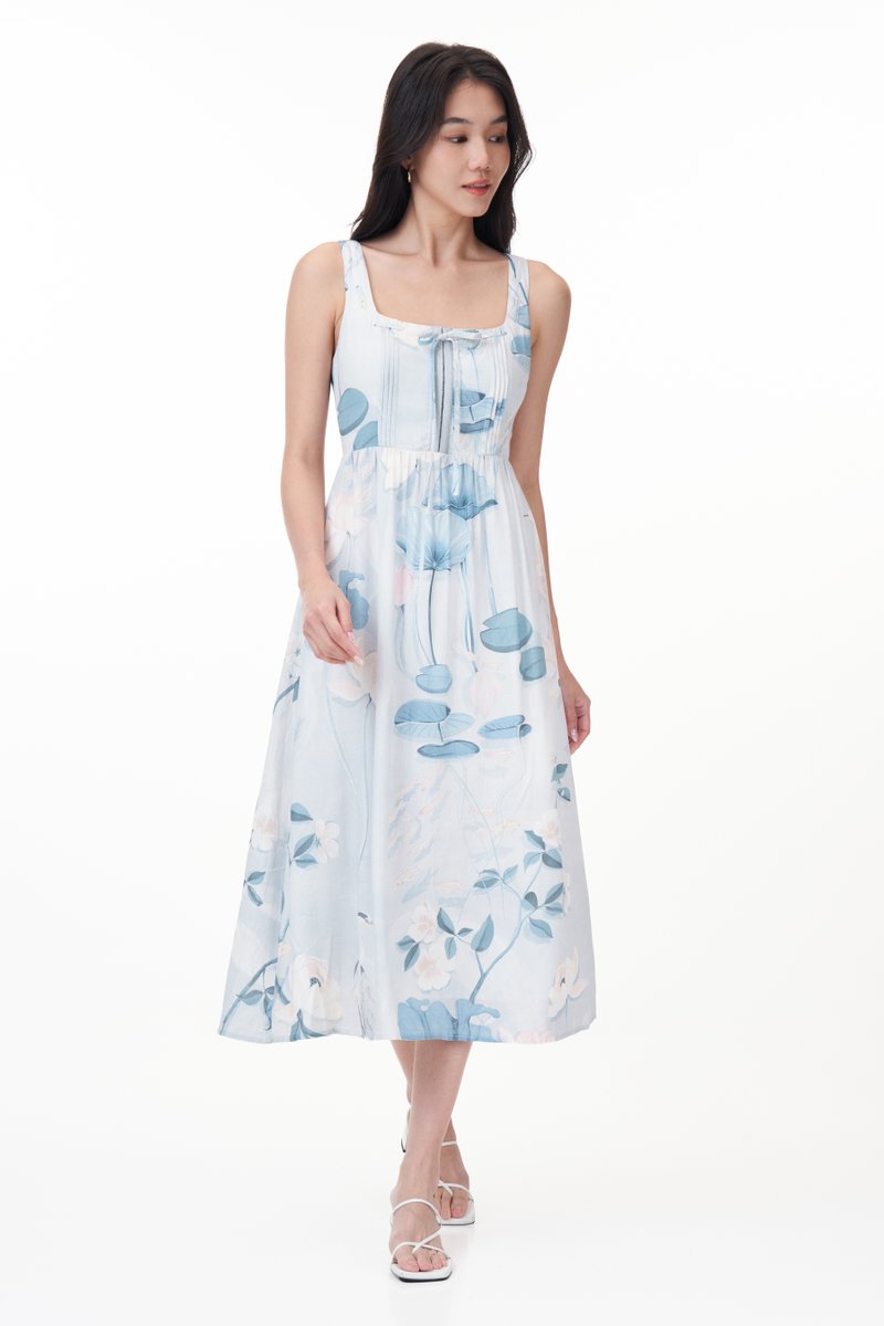 Lunna Corset Midi Dress