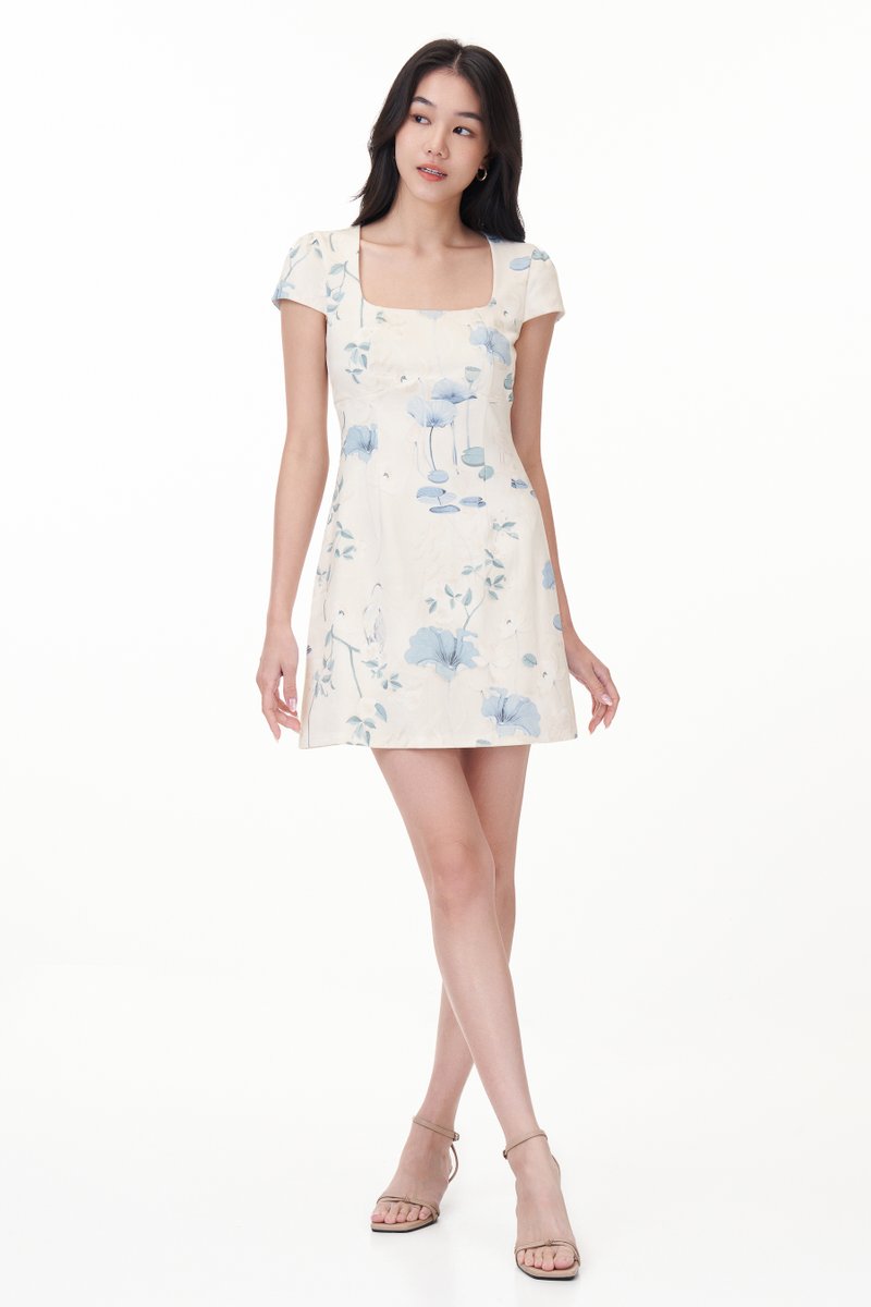 Danile Padded Dress Romper