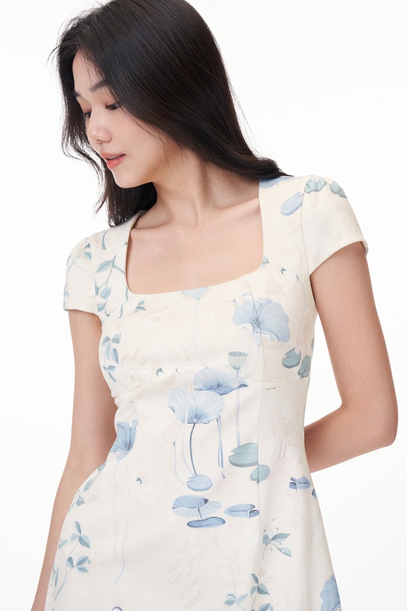 Danile Padded Dress Romper