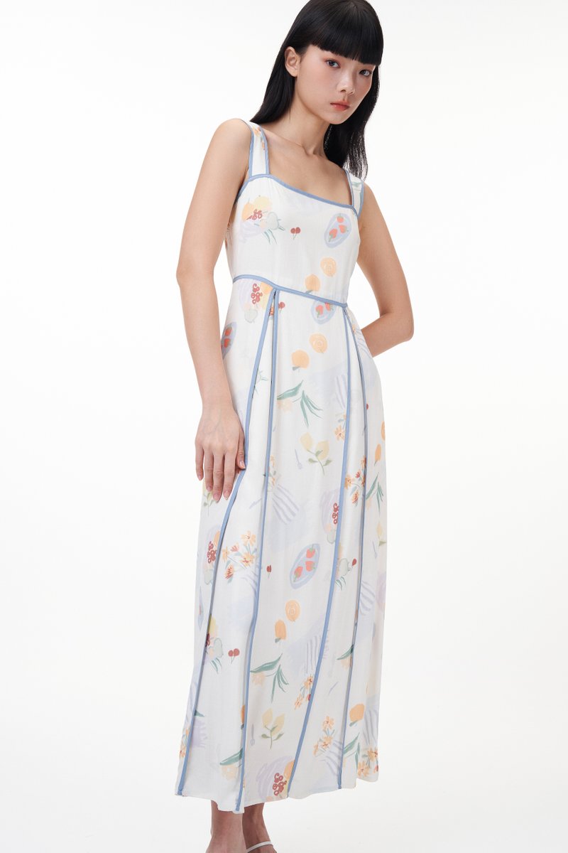 Darcie Contrast Trim Dress