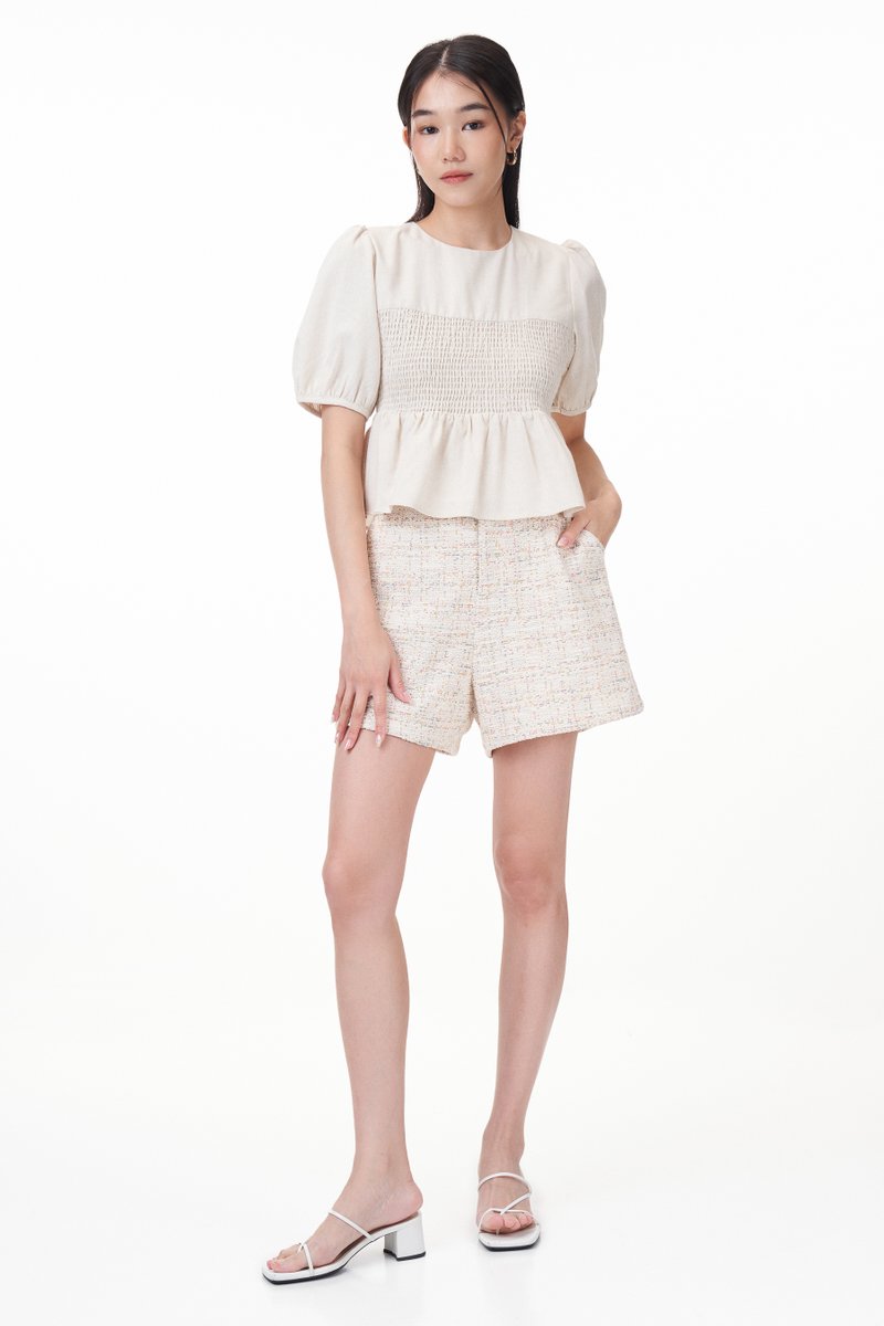Keson Smocked Top