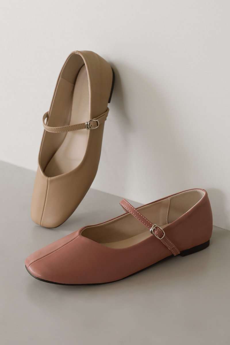 Melliji Maryjane Flats (1cm)