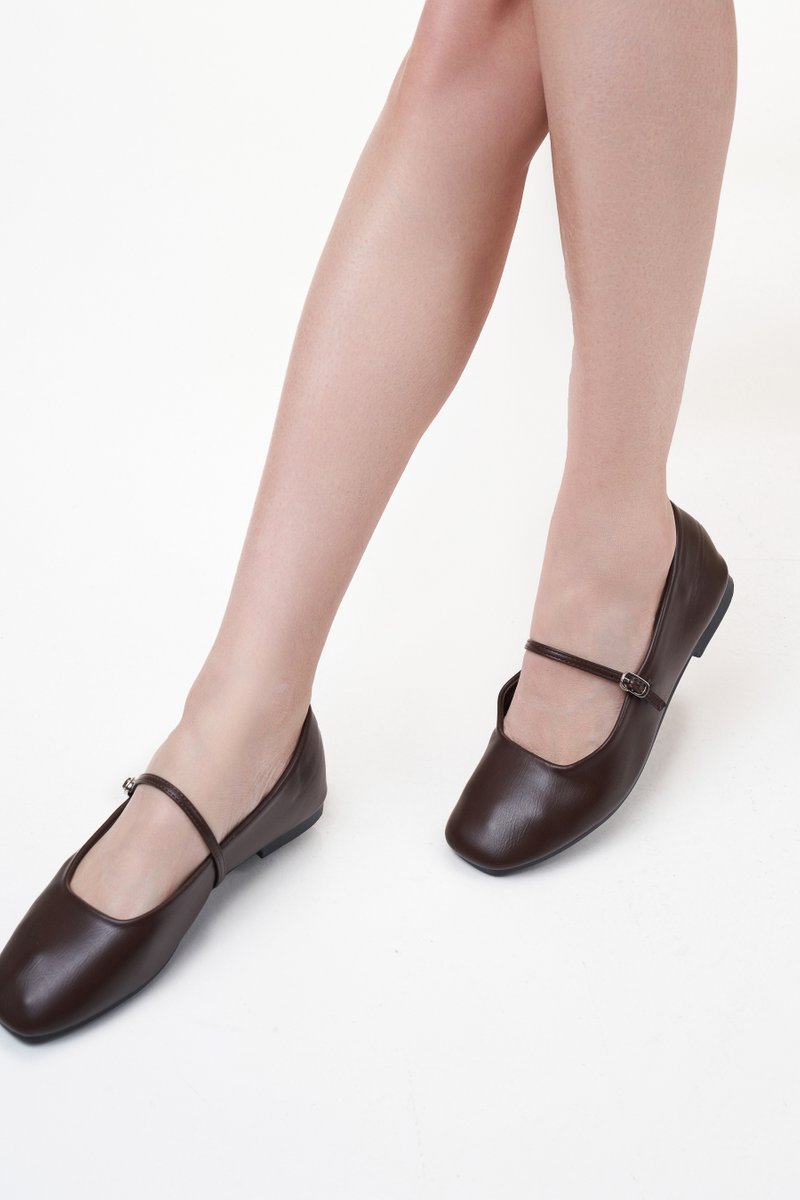 Nhibre Maryjane Flats (1cm)