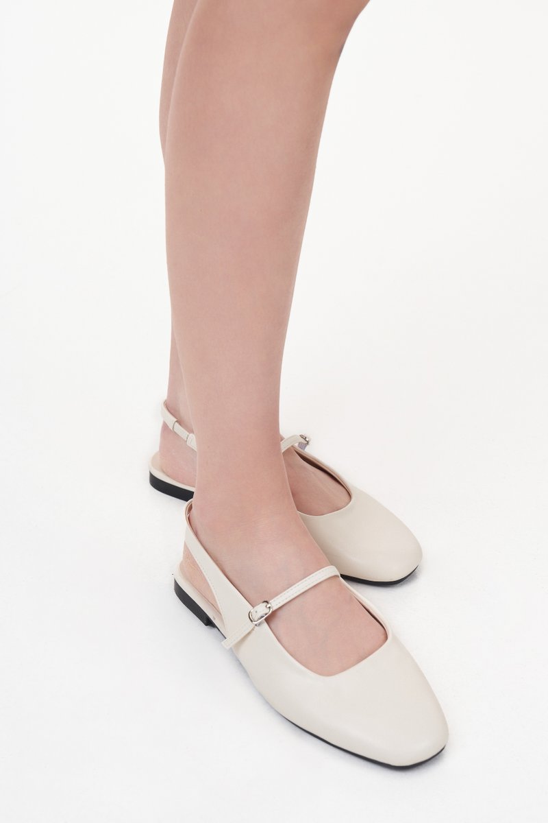 *Backorder* Nhibre Slingback Flats (1cm)