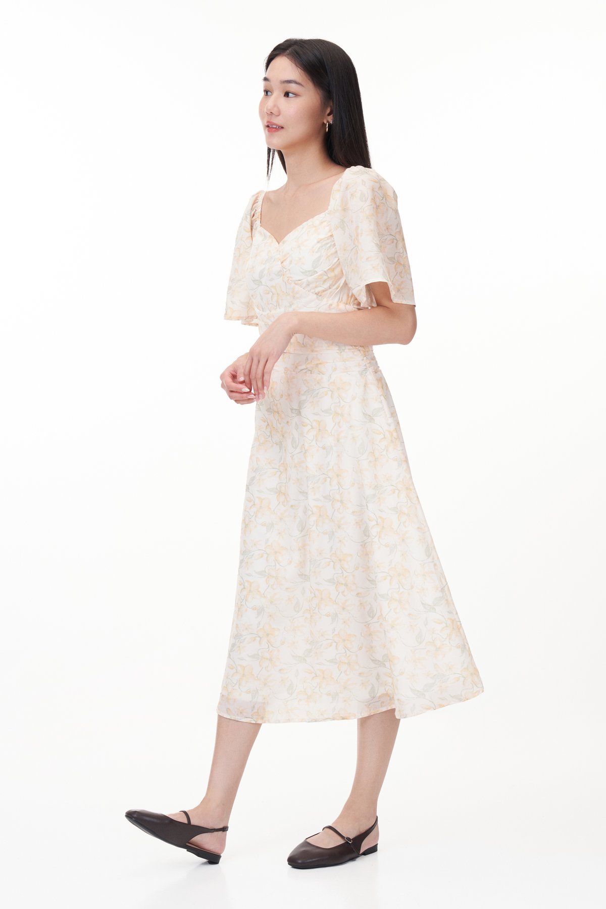 Valentin Padded Sleeved Dress