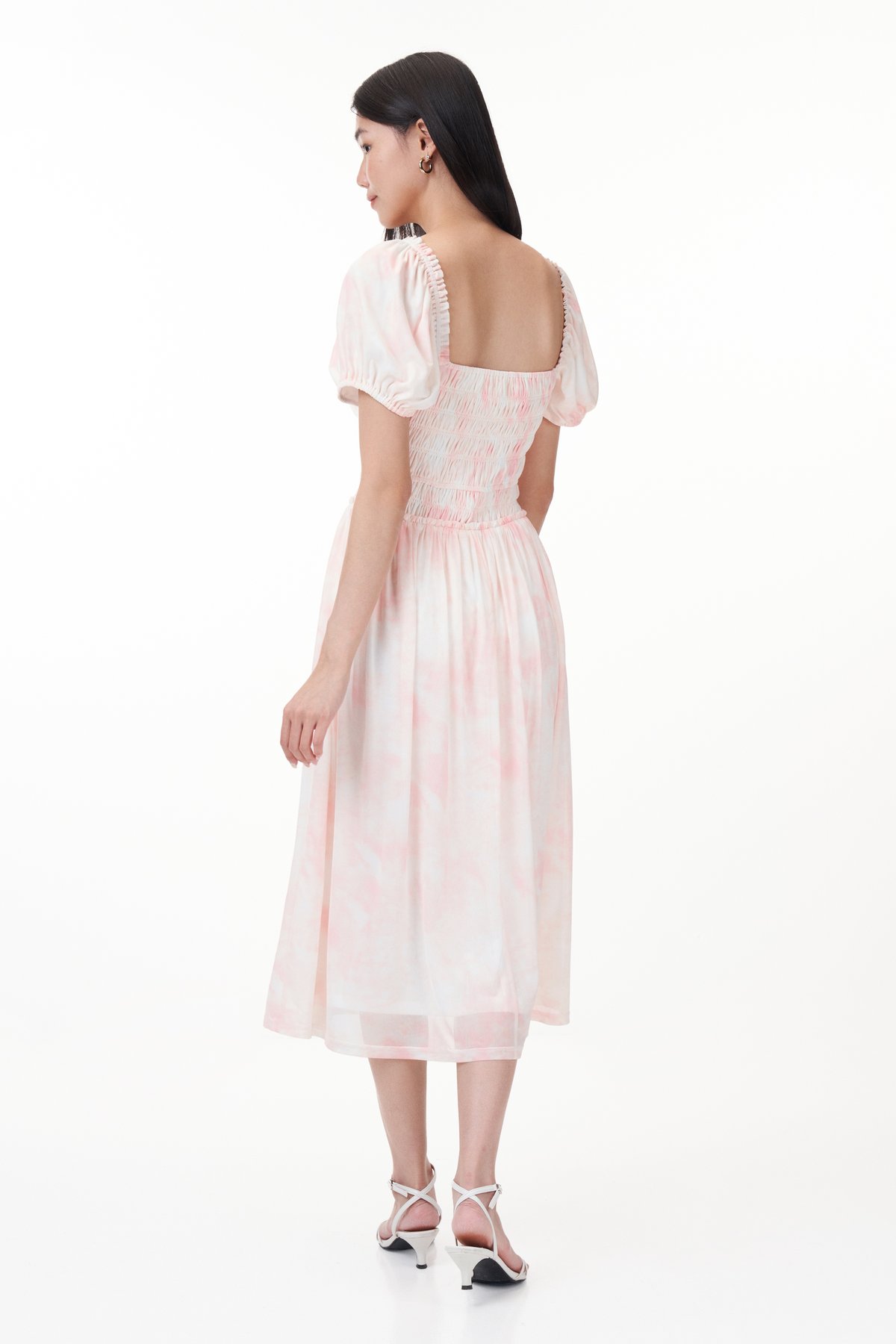 Emi Padded Mesh Dress