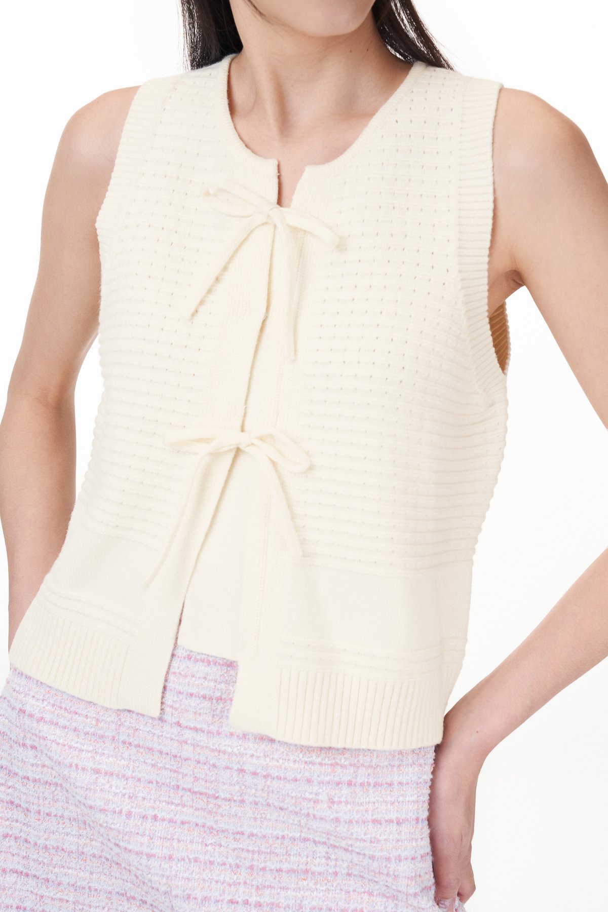 Ribbon knit top | bread n butter