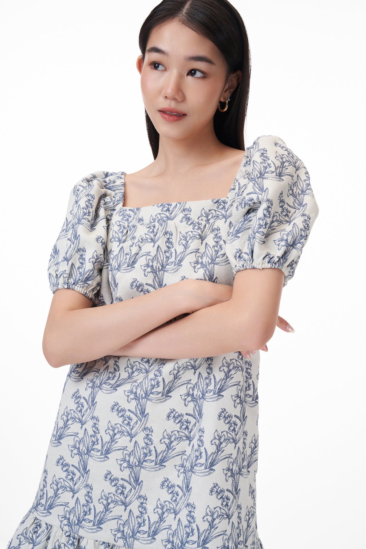 Jardin Jacquard Dress Romper | The Closet Lover