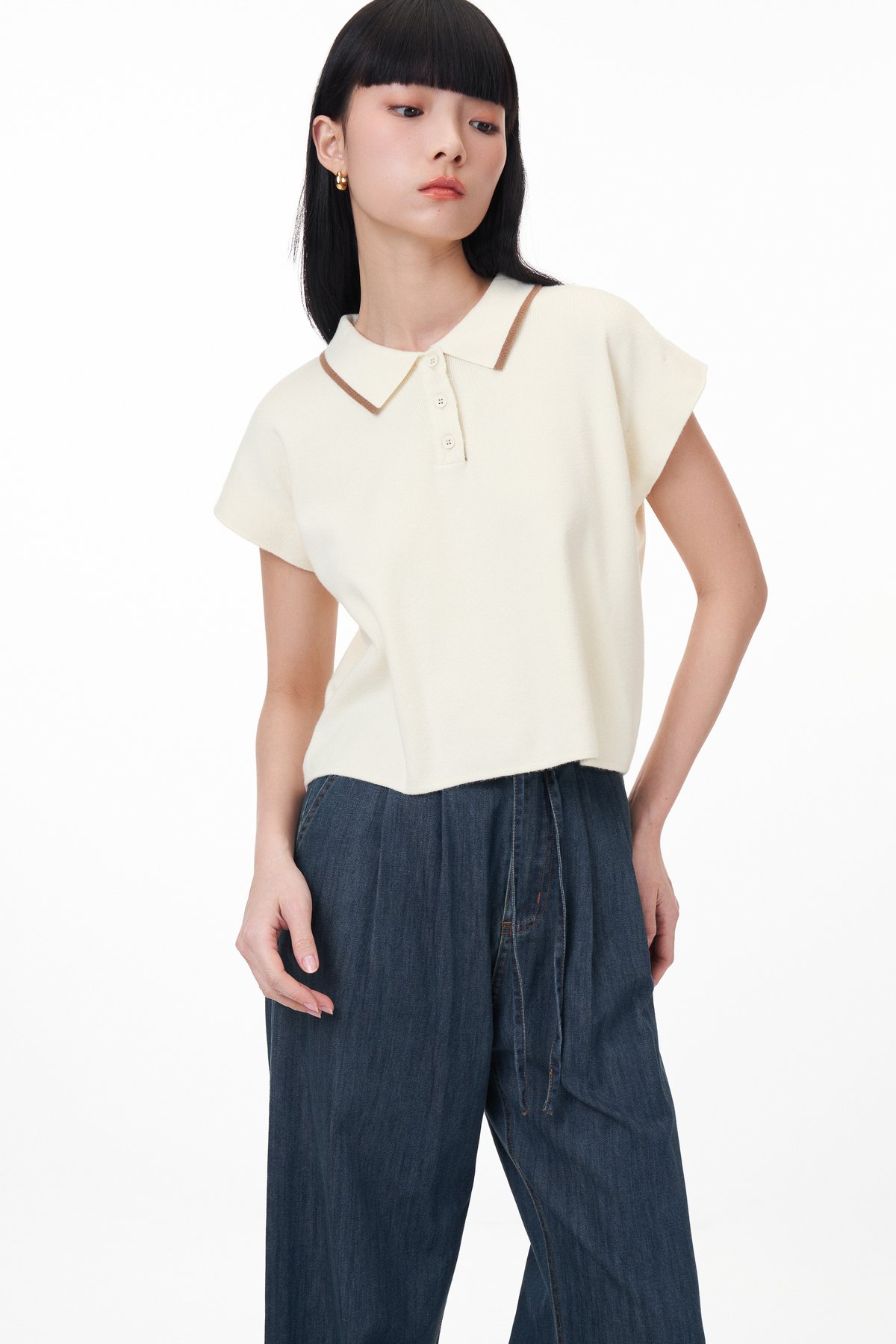 Ravis Polo Knit Sweater