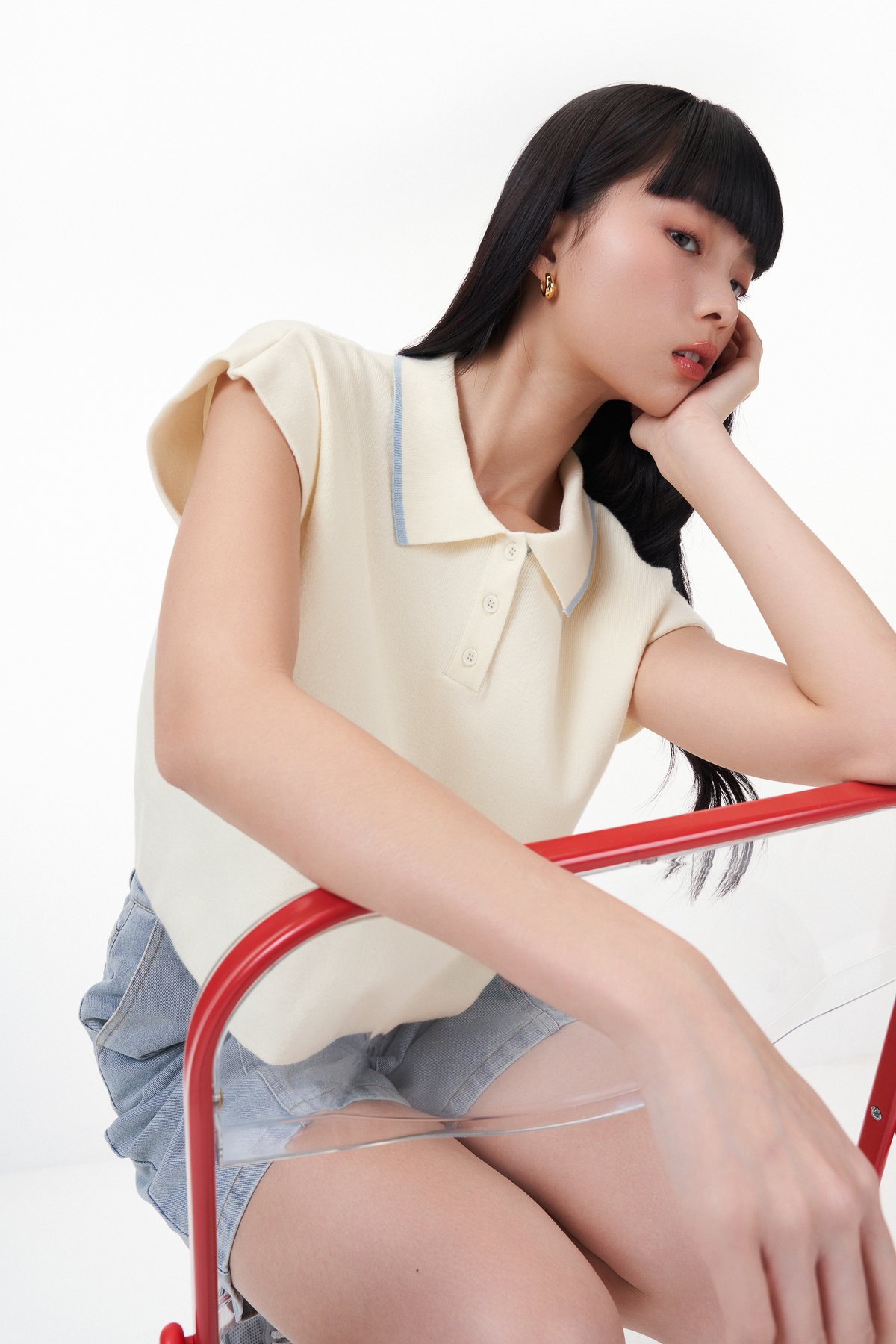 Ravis Polo Knit Sweater