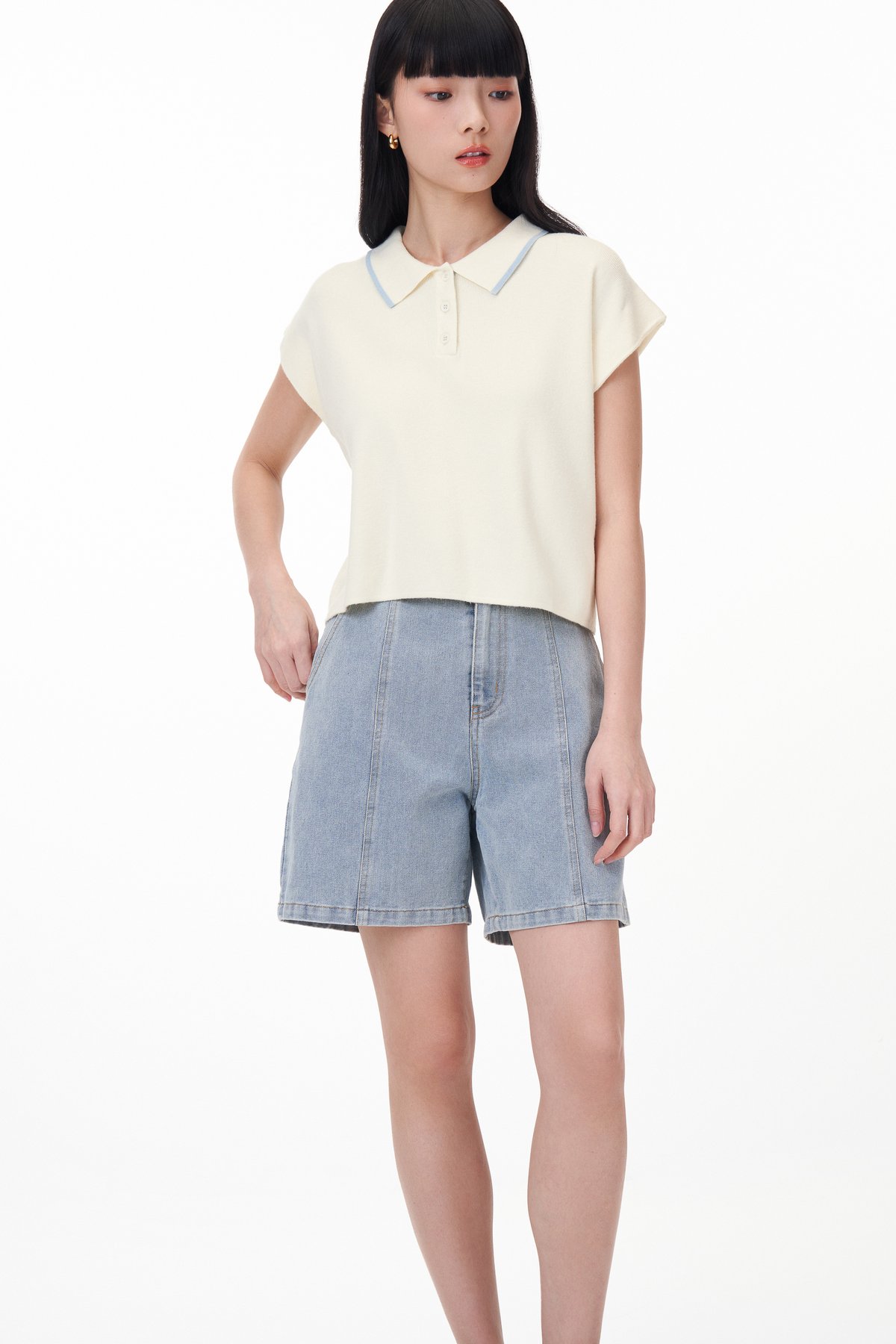 Ravis Polo Knit Sweater