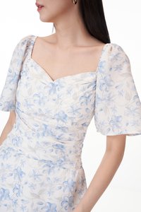 Valentin Padded Sleeved Dress