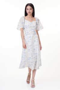 Valentin Padded Sleeved Dress