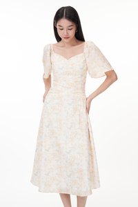 Valentin Padded Sleeved Dress