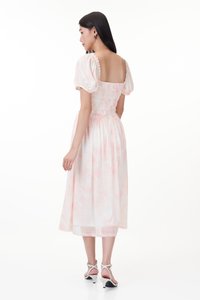Emi Padded Mesh Dress