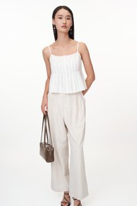 Hazel Pleated Babydoll Top