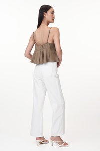 Hazel Pleated Babydoll Top