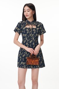 Laila Denim Dress Romper