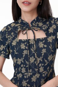 Laila Denim Dress Romper